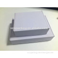 White color corrugated foldable packaging box, clothes paper packaging box